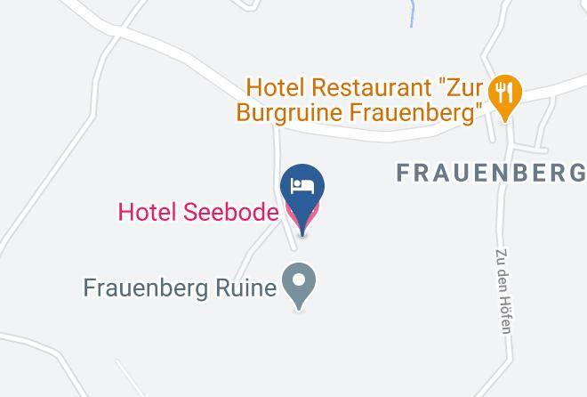 Marburg Biedenkopf - Hotel Seebode Maps