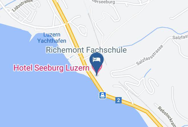Lucerne - Hotel Seeburg Luzern Maps