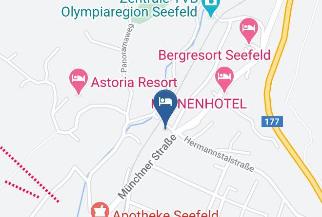 Innsbruck Land - Hotel Seefelderhof Maps