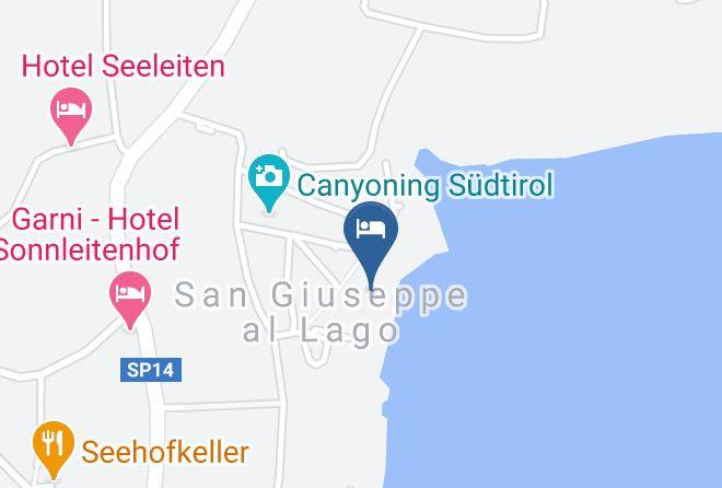 Bolzano - Hotel Seegarten Maps