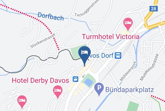 Prattigau Davos - Precise Tale Seehof Davos Maps