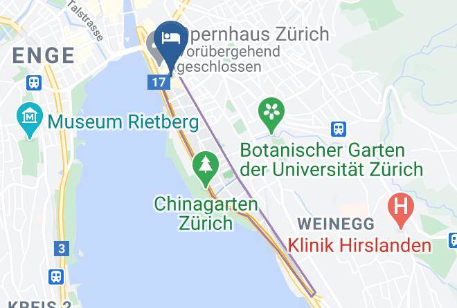 Zurich - Hotel Seehof Zurich Maps