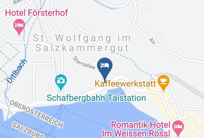 Gmunden - Hotel Seerose In St Wolfgang Am Wolfgangsee Maps