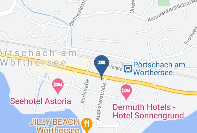 Klagenfurt Land - Hotel Seerose In Portschach Maps