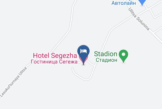 Segezhsky District - Hotel Segezha Maps