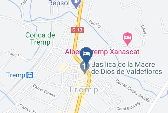 Lleida - Hotel Segle Xx Maps