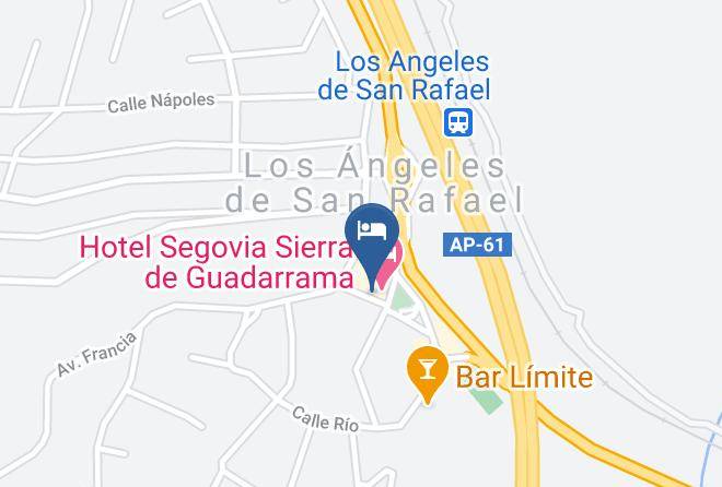 Segovia - Hotel Segovia Sierra Maps