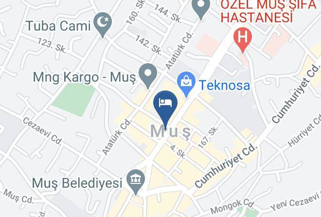 Mus Kultur - Yucesoy Otel Maps