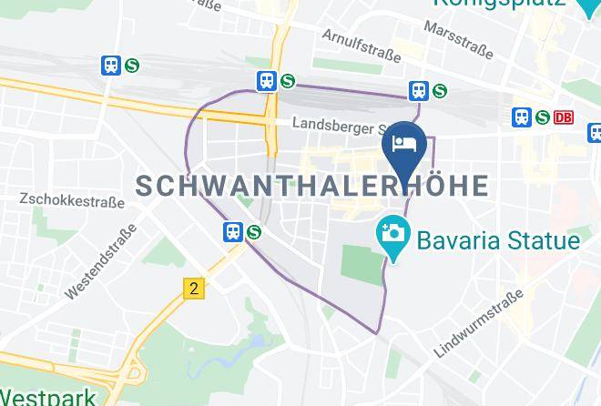Munich District - Hotel Seibel Maps