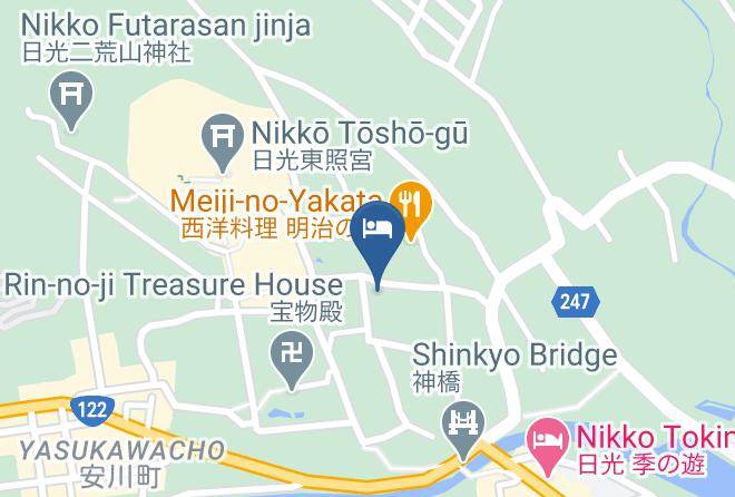 Nikko City - Hotel Seikoen Maps