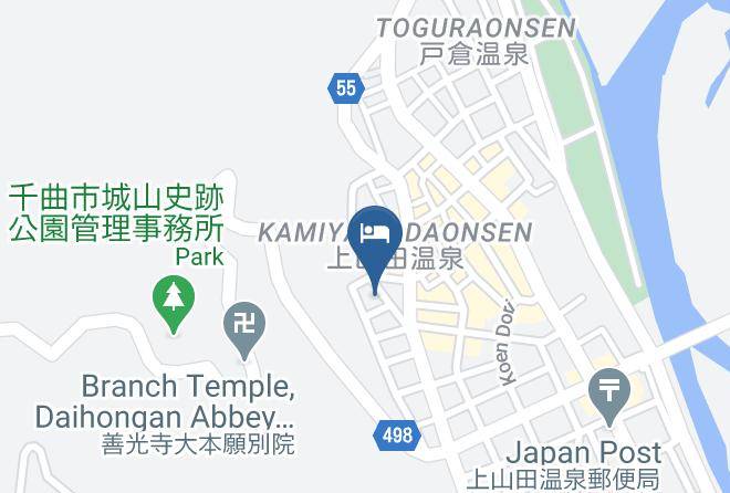 Chikuma City - Hotel Seizan Maps