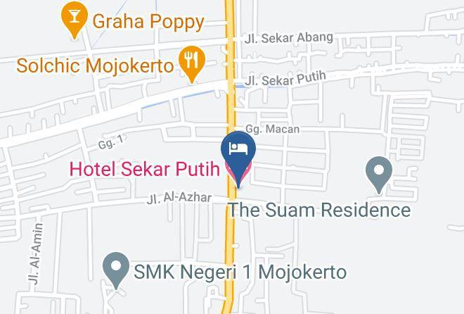 Hotel Sekar Putih Map