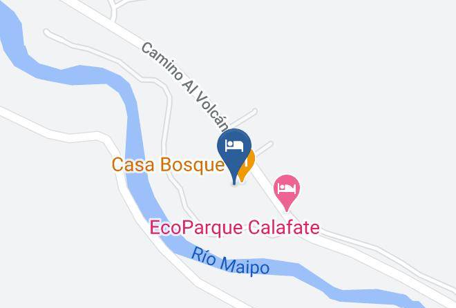 Cordillera Province - Hotel Sel Chile Maps