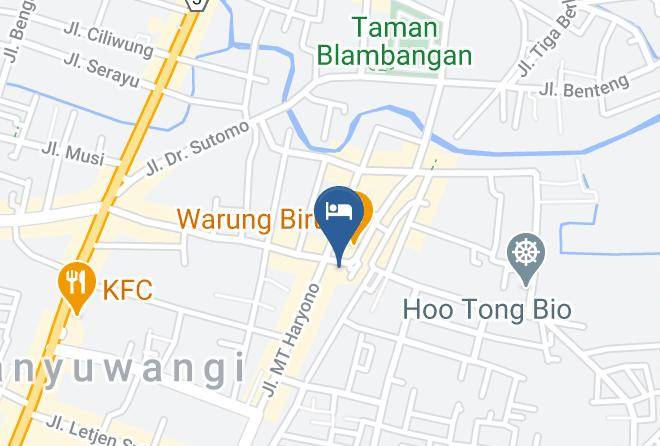 Banyuwangi - Hotel Selamet Maps