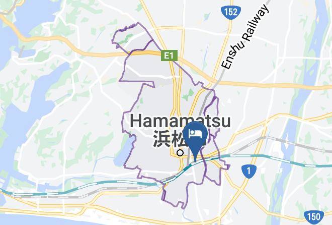 Hamamatsu City Naka Ward - Hotel Select Inn Hamamatsu Ekimae Maps