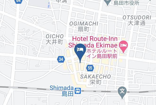 Hotel Select Inn Shimada Ekimae Map