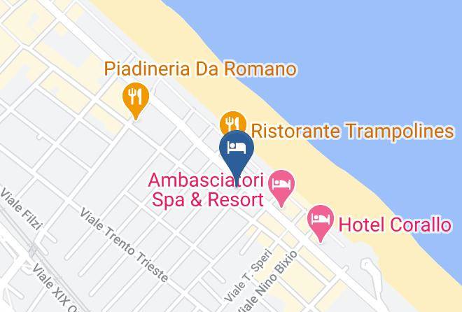 Rimini - Hotel Select Suites & Spa Maps