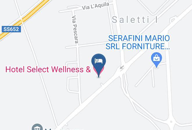 Hotel Select Wellness & Spa Map