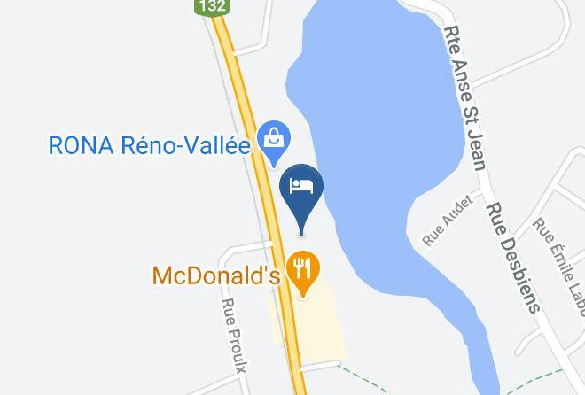 La Matapedia Regional County Municipality - Hotel Selectotel Amqui Maps