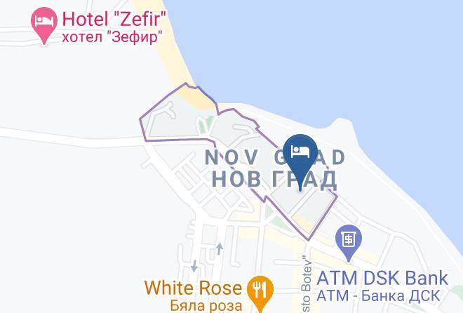 Nesebar - Hotel Selena Maps