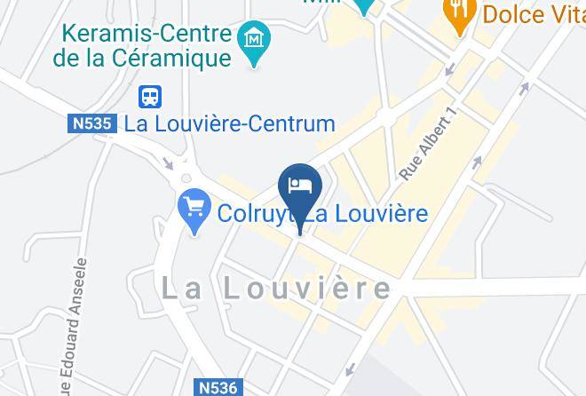 Hotel La Louve Map