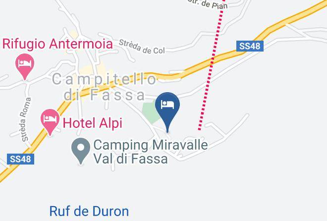 Hotel Sella Ronda Map