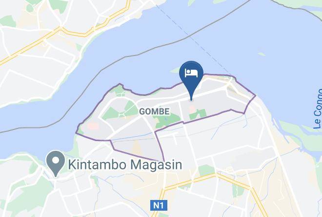 Kinshasa Urban - Hotel Selton Maps