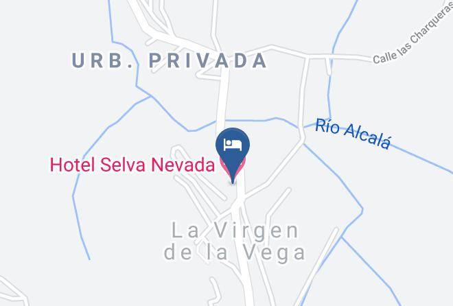 Hotel Selva Nevada Map