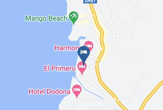 Saranda - Hotel Selvia Maps