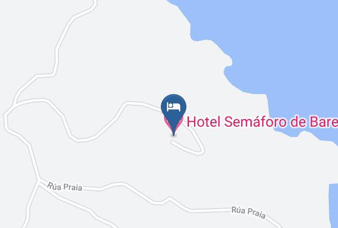 Hotel Semaforo De Bares Map