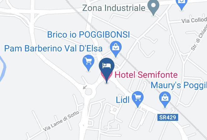 Florence - Hotel Semifonte Maps