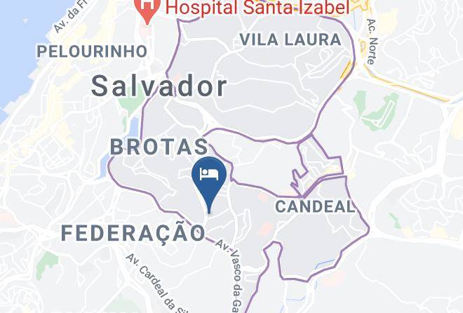 Salvador - Hotel Sempre Ogunja Maps