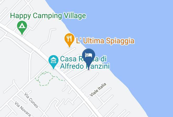 Rimini - Hotel Semprini Maps