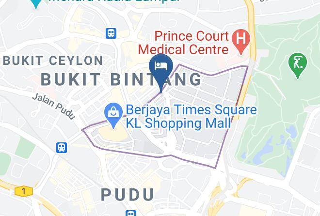 Kuala Lumpur - Hotel Sempurna Maps