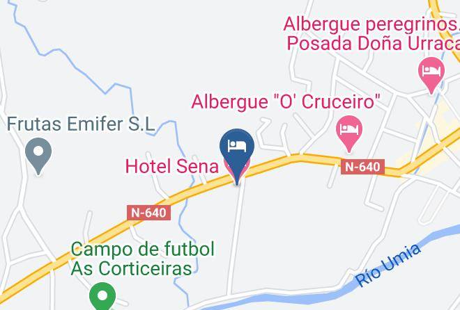 Hotel Sena Map