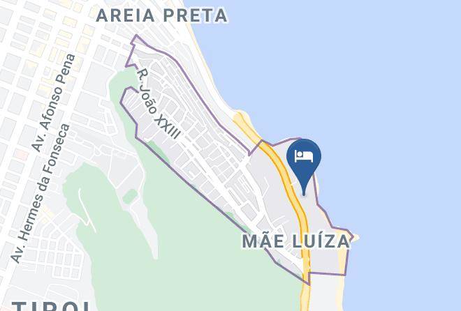 Natal - Hotel Senac Barreira Roxa Maps
