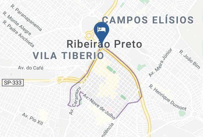 Ribeirao Preto - Hotel Senador Maps