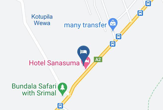 Galle - Hotel Senasuma Maps