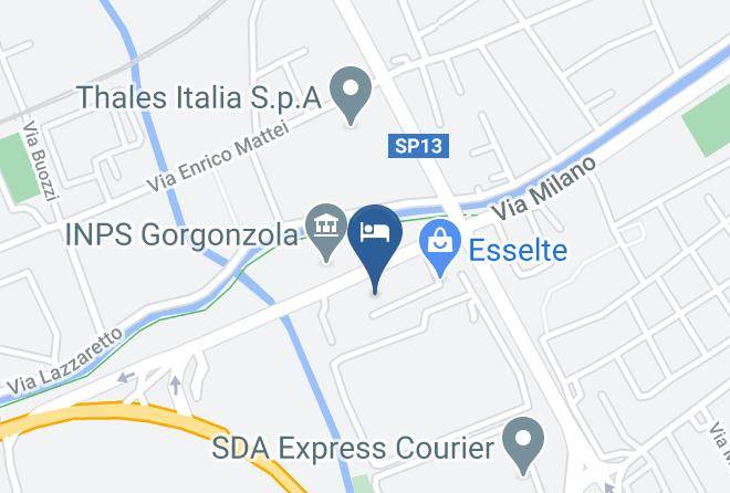 Milan - Hotel Senator Maps