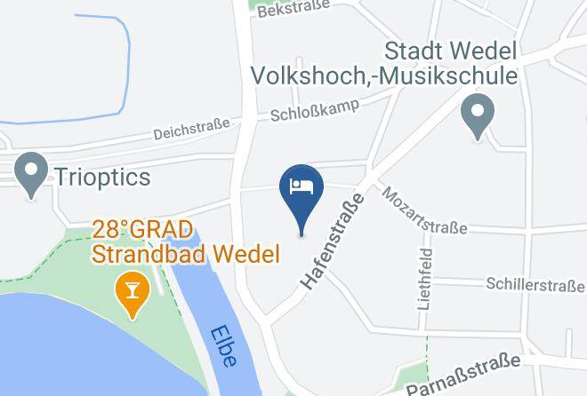 Pinneberg - Hotel Senator Marina Maps