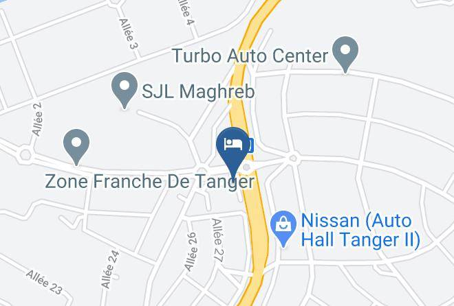 Tangiers - Hotel Senator Tanger Maps