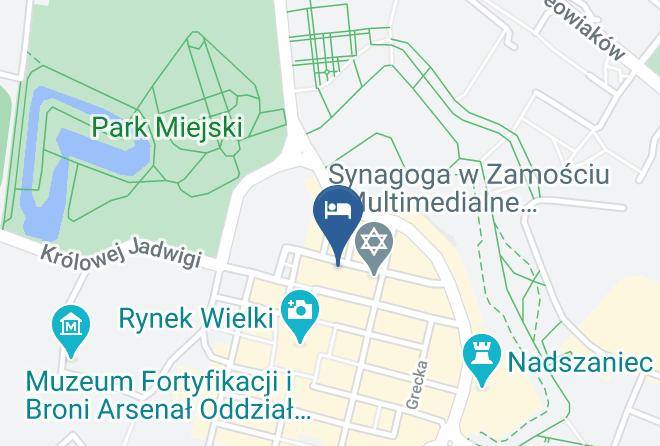 Zamosc - Hotel Senator Maps
