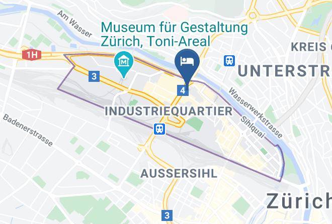 Zurich - Hotel Senator Maps