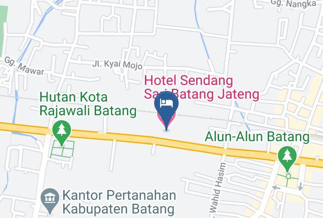 Batang Regency - Hotel Sendang Sari Batang Jateng Maps