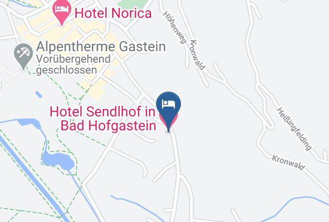 Sankt Johann Im Pongau - Hotel Sendlhof In Bad Hofgastein Maps
