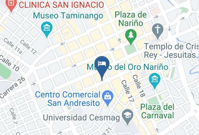 Pasto - Hotel Senegal Maps
