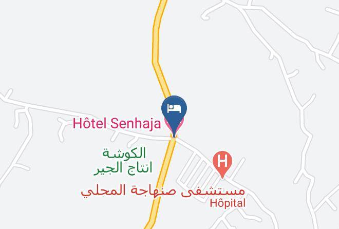 Fes Boulemane - Hotel Senhaja Maps