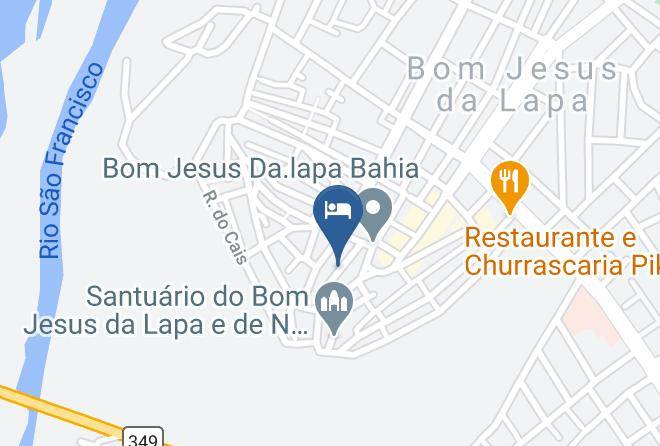 Bom Jesus Da Lapa - Hotel Senhor Do Bonfim Maps