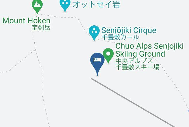 Komagane City - Hotel Senjojiki Maps