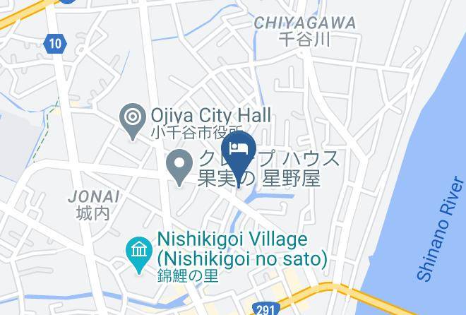 Ojiya City - Hotel Senkei Maps